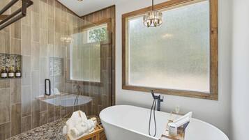 Cabin, Multiple Beds, Mountain View (The Lodge at Walnut Peak) | Bathroom | Towels