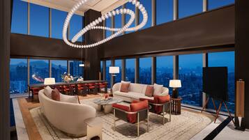 Presidential Suite, 1 Bedroom | Living room