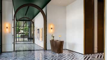 Interior entrance