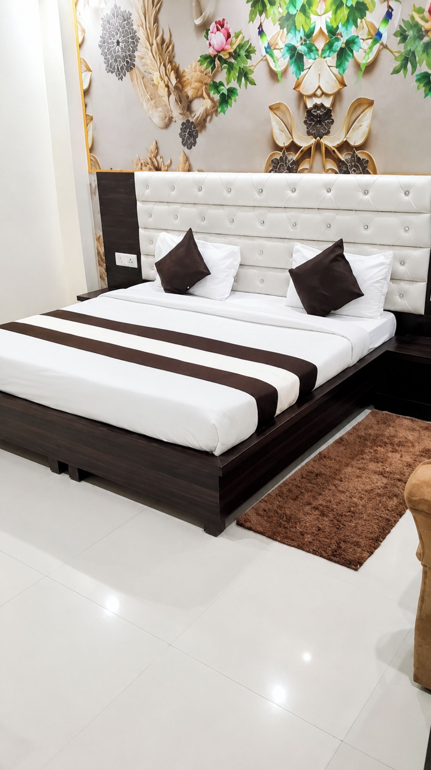 Bộ đồ giường kháng dị ứng, bàn, phòng cách âm 