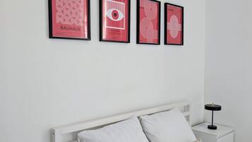 1 habitación, wifi y ropa de cama