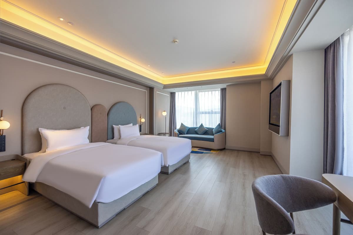 Privilege, Habitación, 2 camas individuales | Ropa de cama de alta calidad, edredón y artículos del minibar gratis