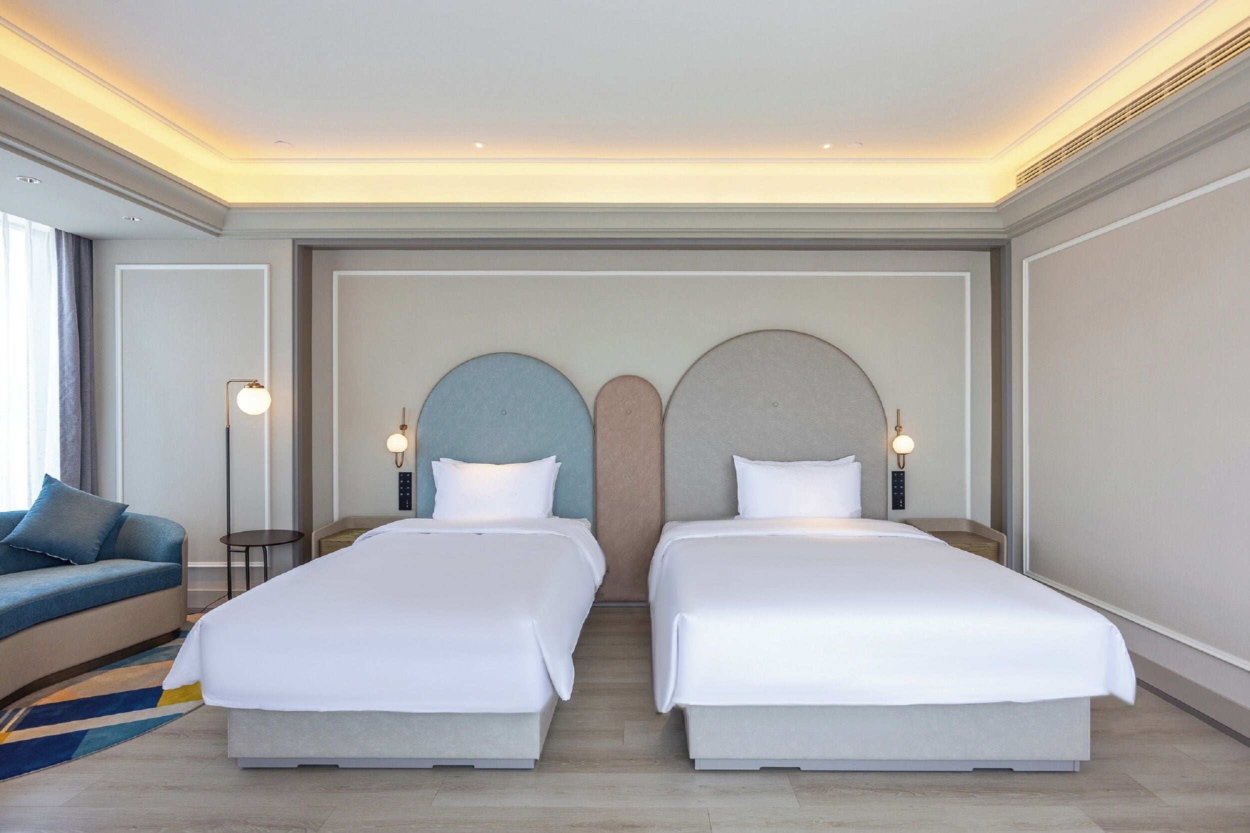 Family Room, 2 Double Beds | Premium bedding, down comforters, minibar (free items), in-room safe