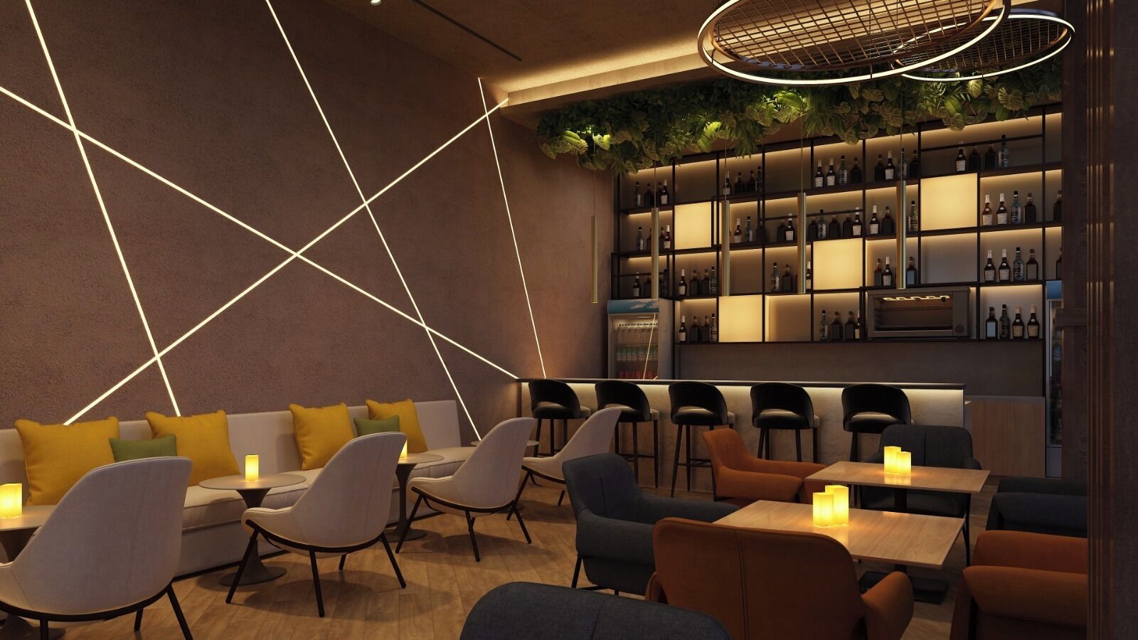Bar (in der Unterkunft)