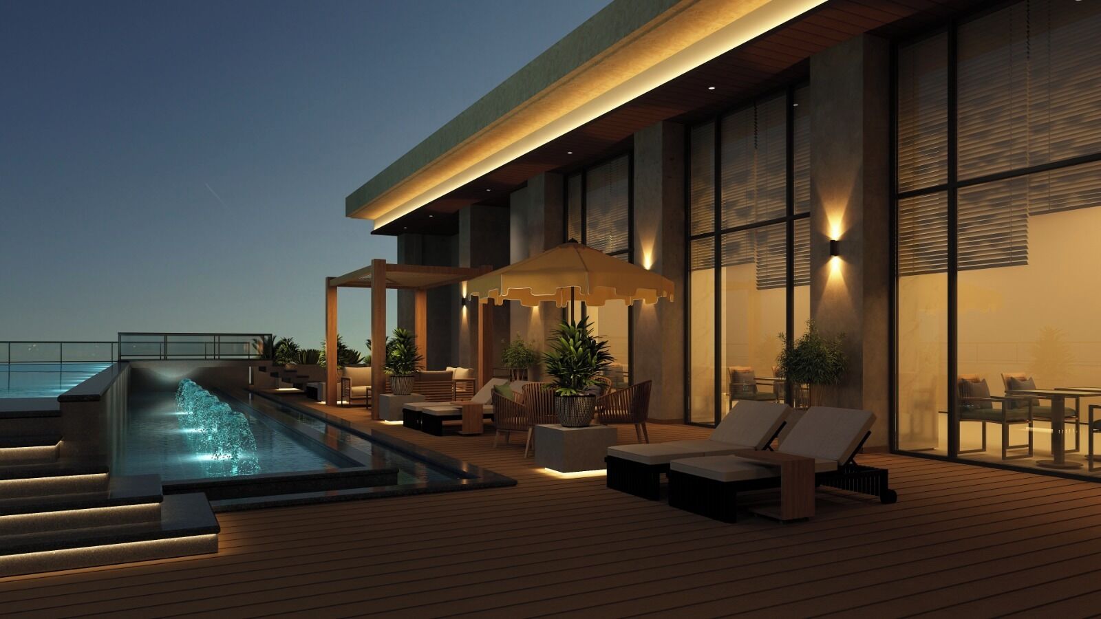 Outdoor pool