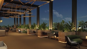 Outdoor dining - Novotel Bhubaneswar Janpath (Bhubaneshwar)