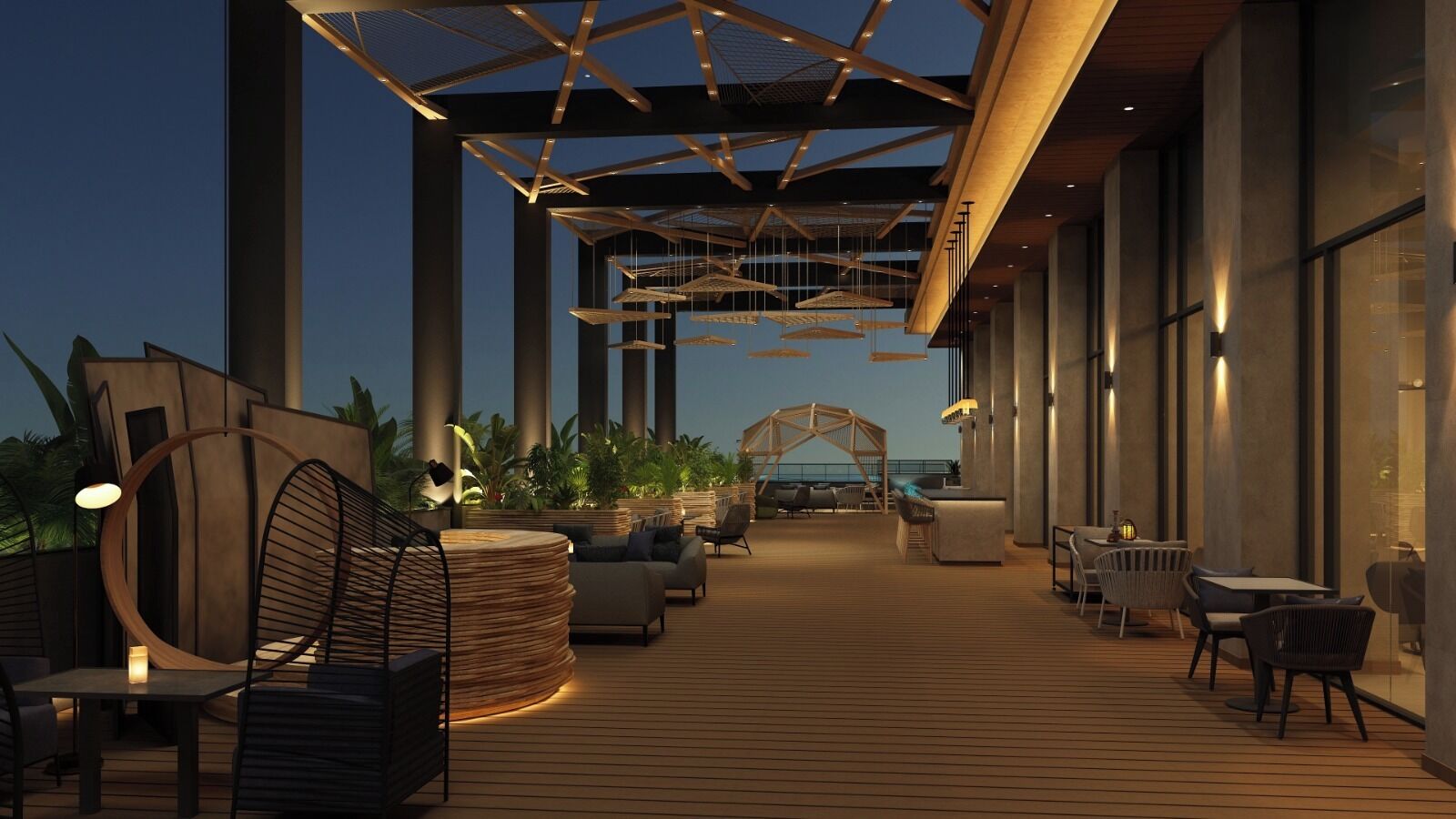 Restaurante al aire libre