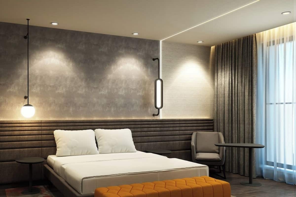 Family Room, 2 Double Beds | Hypo-allergenic bedding available, down comforters, in-room safe