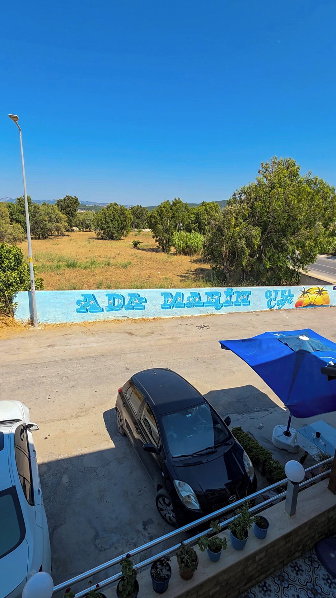 Vista desde la propiedad