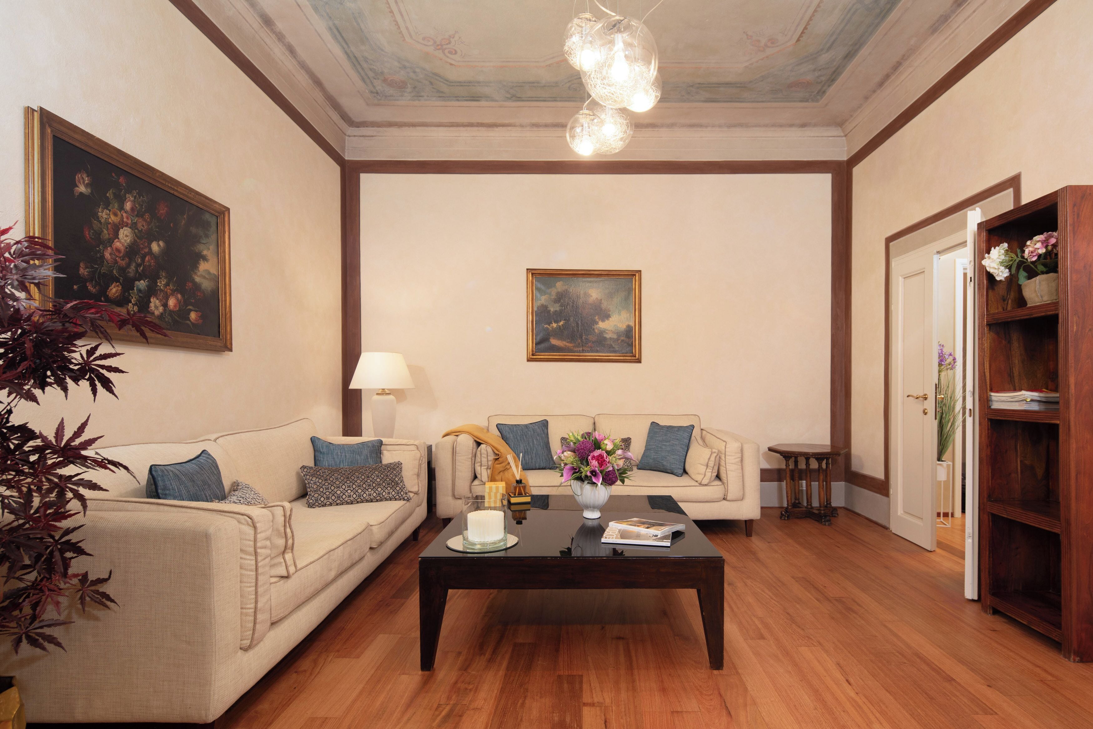 Apartment, Garden View | Living area