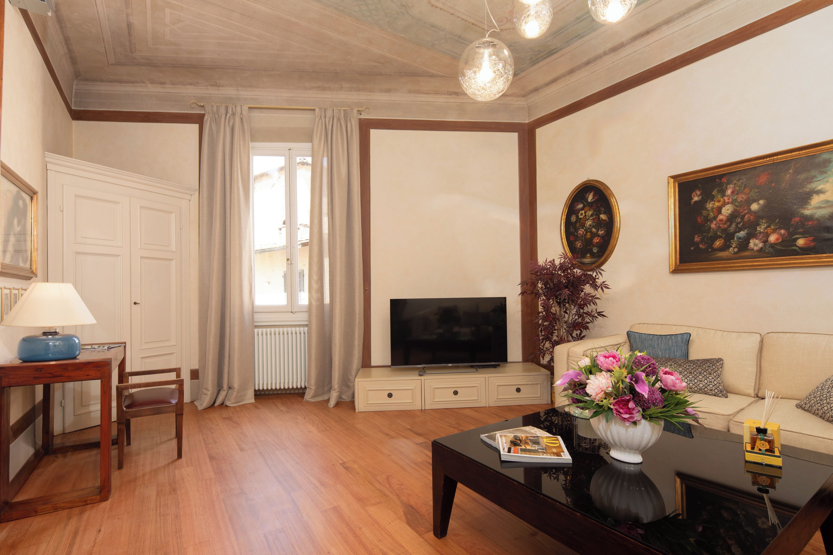 Apartment, Gartenblick | Wohnbereich