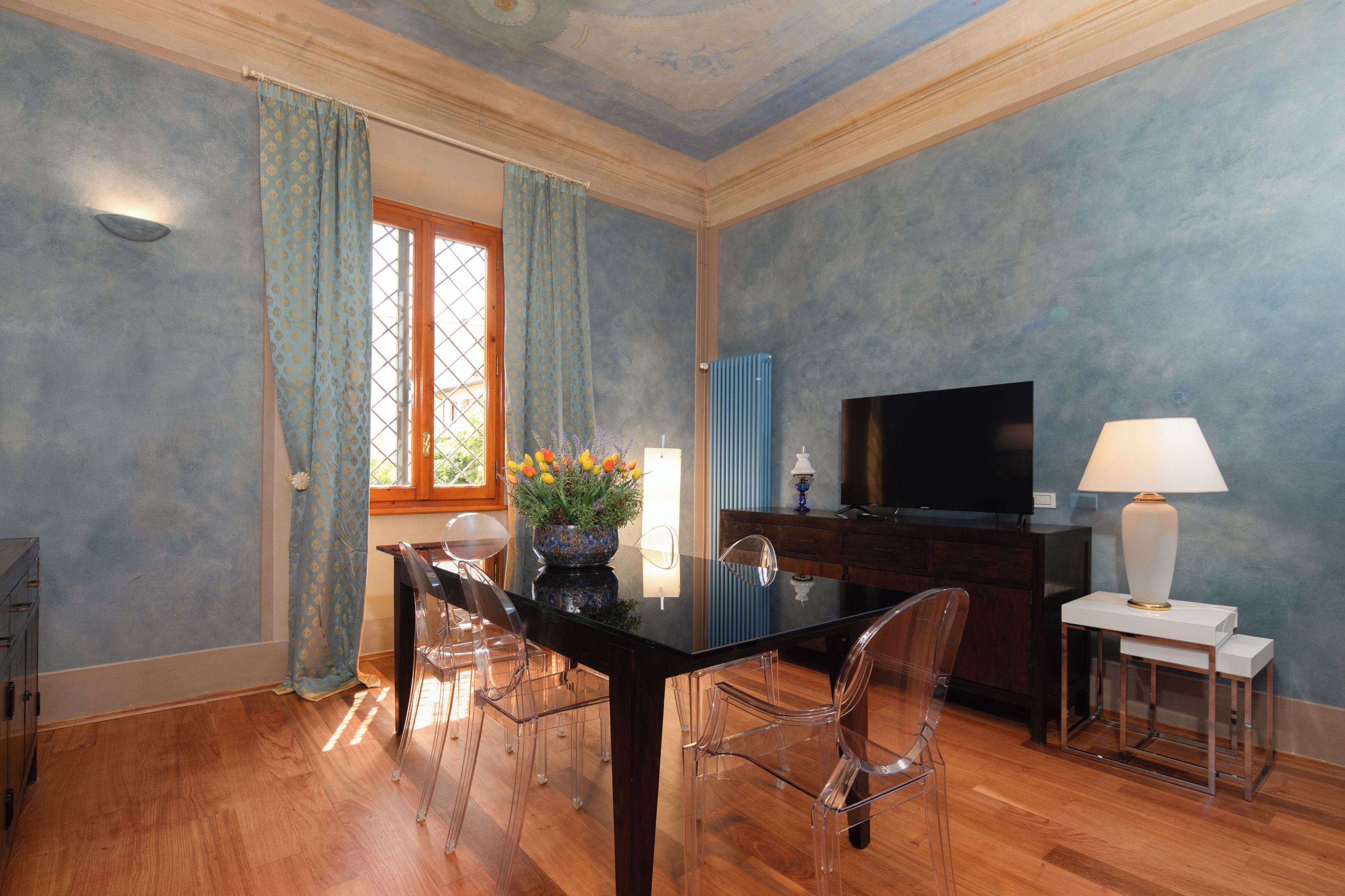 Apartment, Gartenblick | Speisen