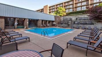 Indoor pool, a heated pool