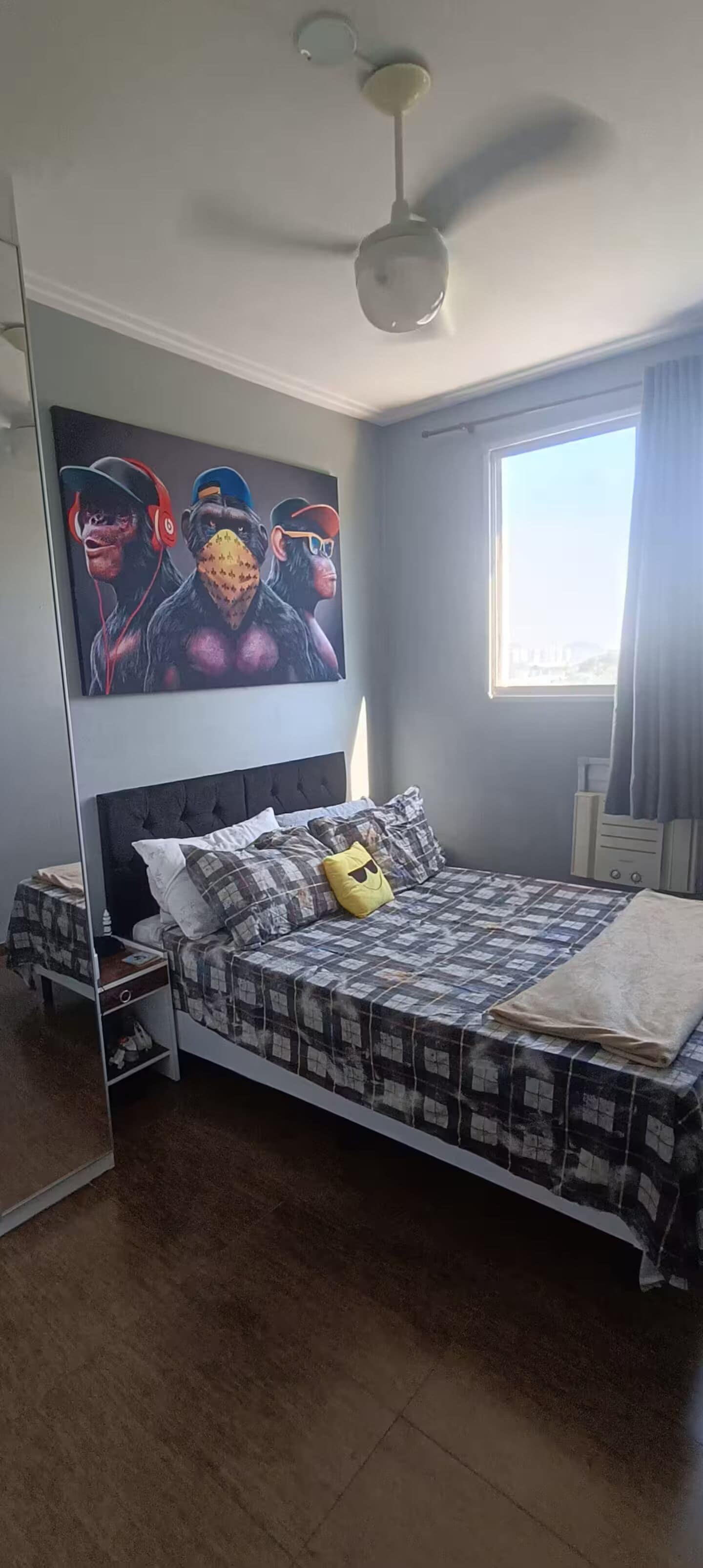 2 slaapkamers, een strijkplank/strijkijzer, wifi, beddengoed