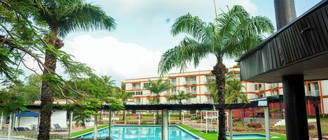 Room, Balcony, Resort View | Pool