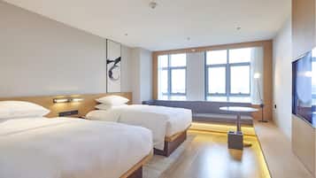 In-room safe, desk, blackout drapes, iron/ironing board