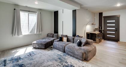 Quiet Tooele Retreat w/ Games + Fireplace
