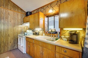 House (2 Bedrooms) | Interior - Lake-view Deck! Lake of the Ozarks Home in Edwards (Edwards)