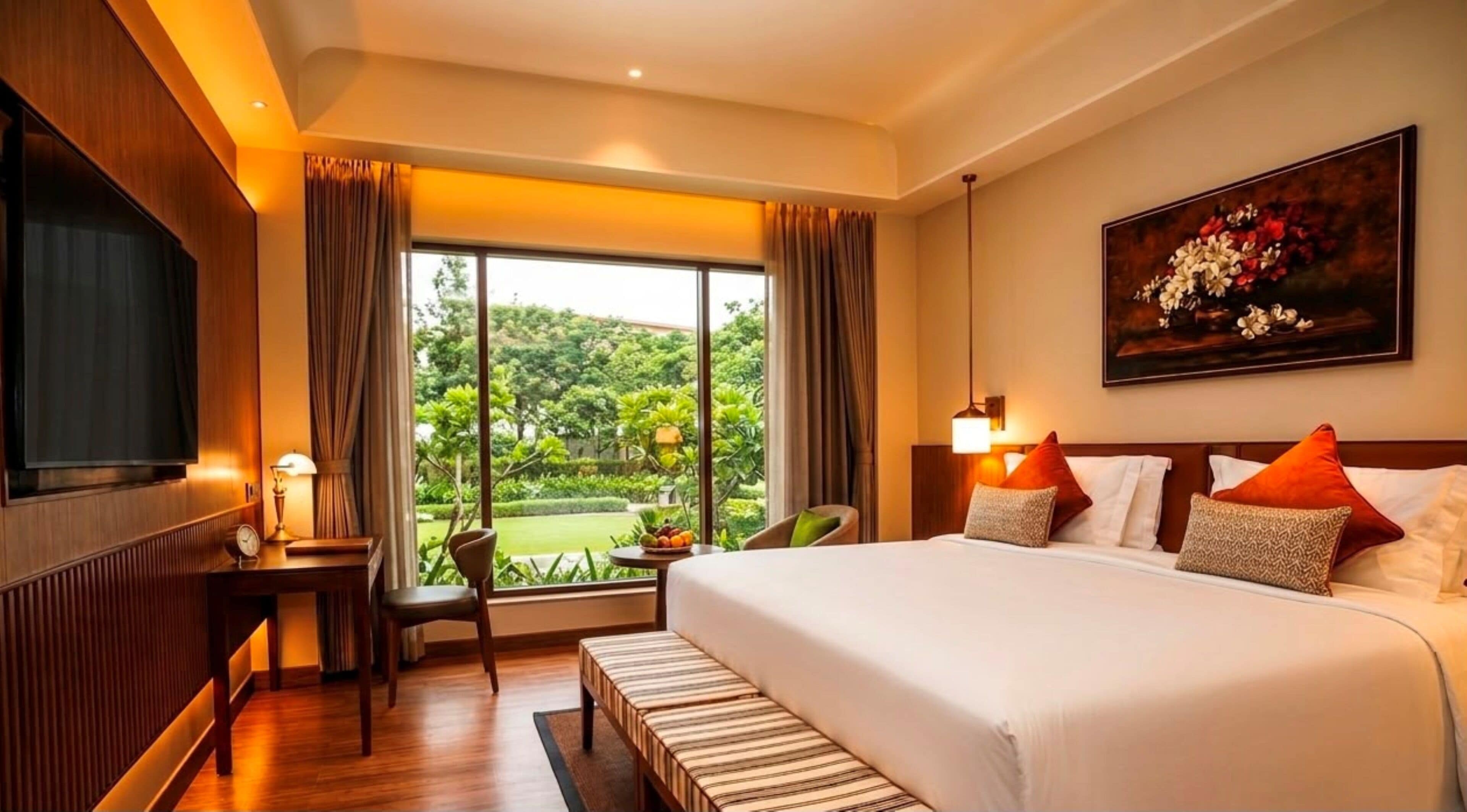 Deluxe Double Room, Non Smoking | Garden view
