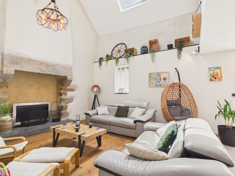 Maison Au Calme Avec Grand Jardin - 7 Pers - Kerlouan