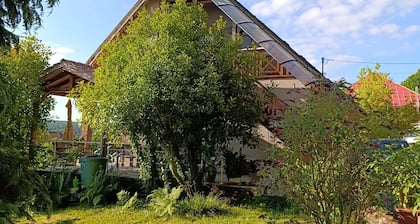 Gîte neuf classé 3 étoiles, Le Bonheur des Demoiselles, en bordure de forêt