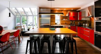 Stylish Montcalm Townhome Near Old Quebec & Plains of Abraham
