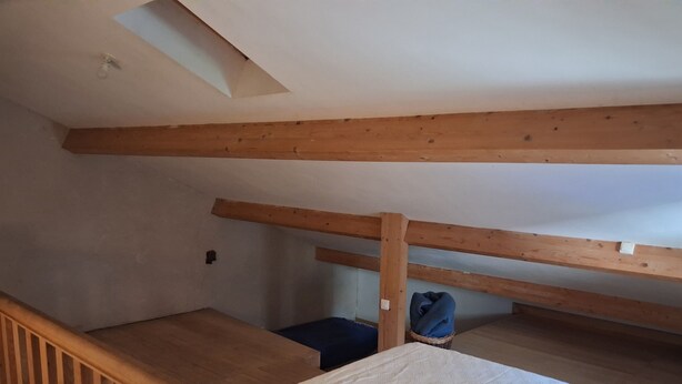 2 slaapkamers, een strijkplank/strijkijzer, beddengoed