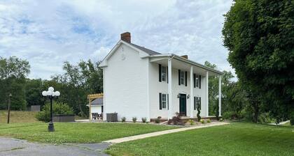 The Claxton house a Greenup county Historic home built in 1864 with hot tub