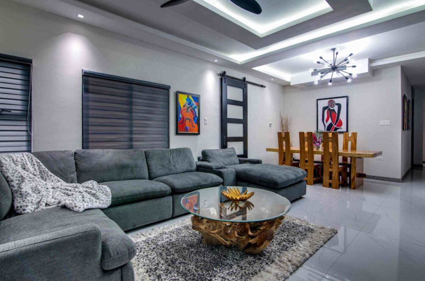 Villa, patio, vistas a la playa | Zona de estar