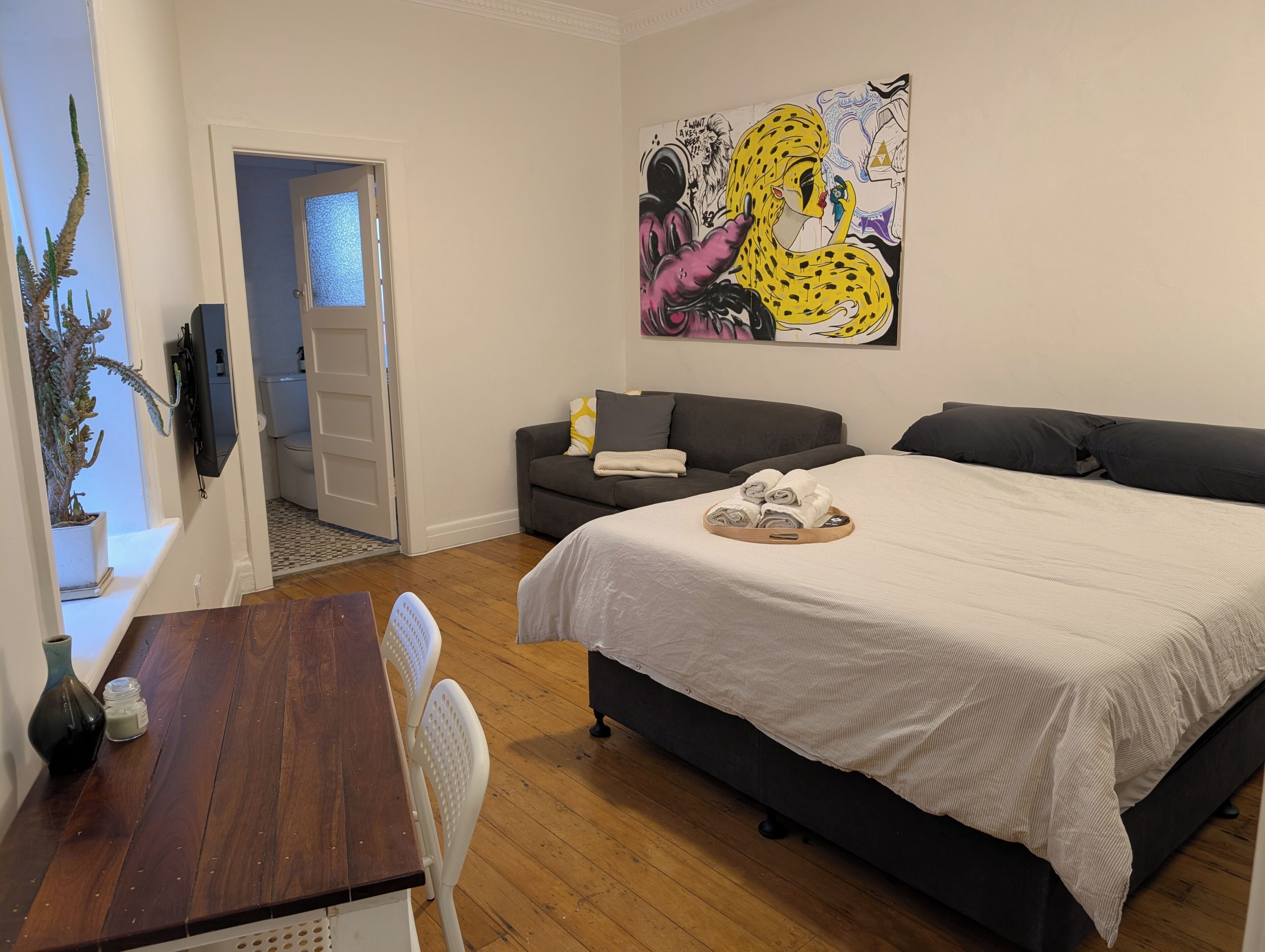 1 bedroom, iron/ironing board, free WiFi, bed sheets