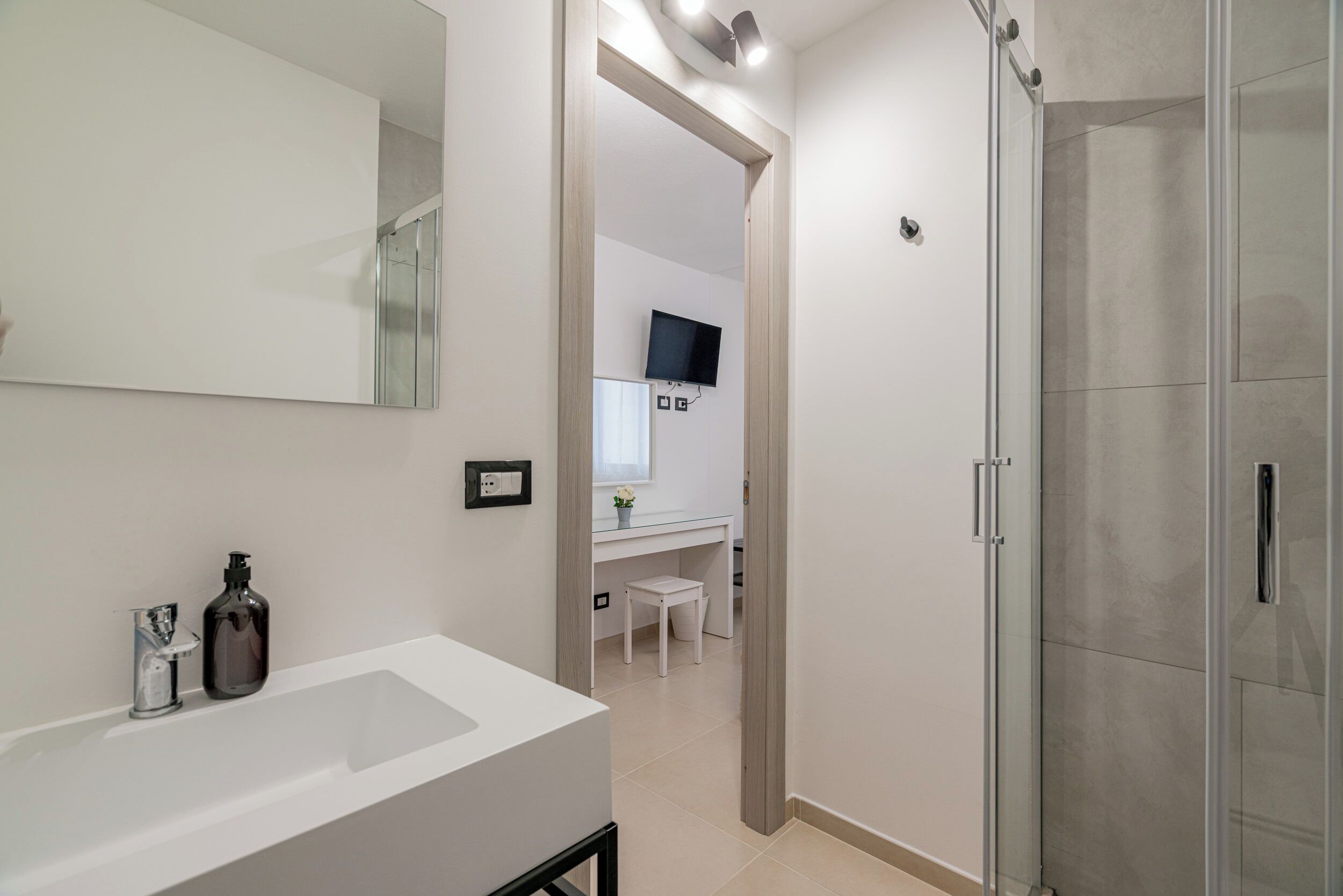 Economy-Zimmer, 1 Doppelbett | Badezimmer