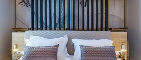 Superior Apartment, Balcony, Pool View | Premium bedding, down comforters, in-room safe, laptop workspace