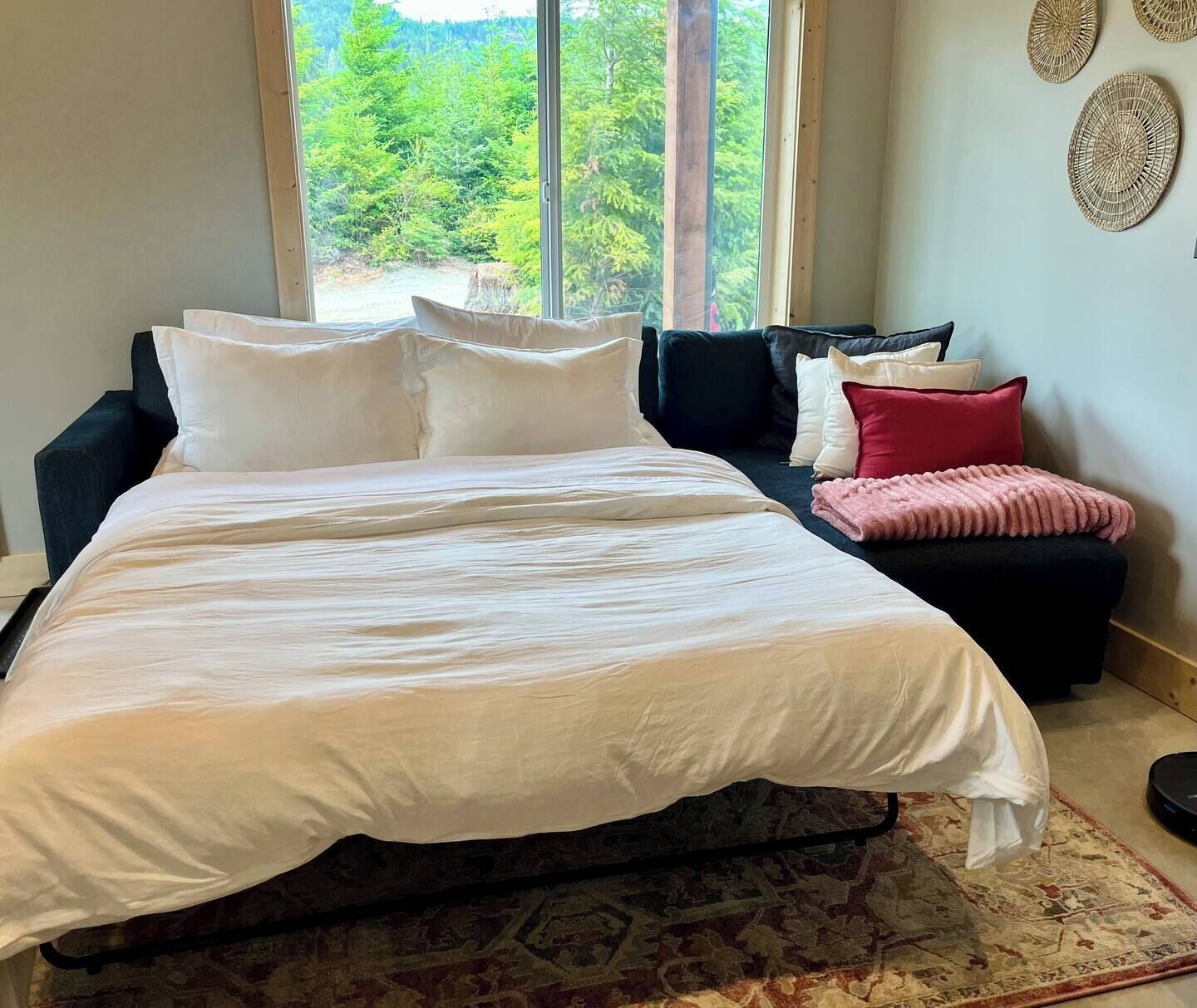 1 chambre, lit parapluie, Wi-Fi gratuit, draps fournis