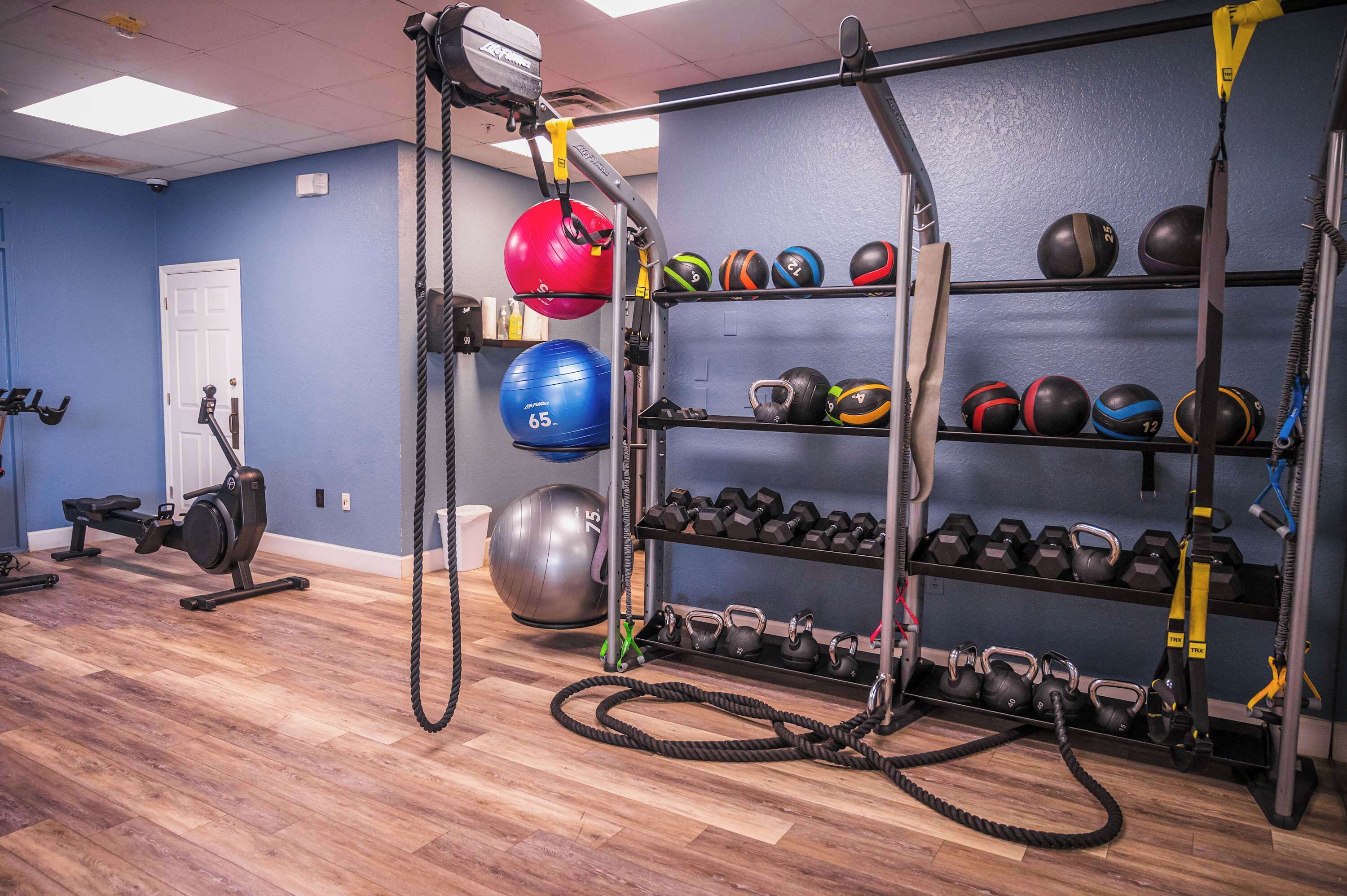 Fitnessbereich