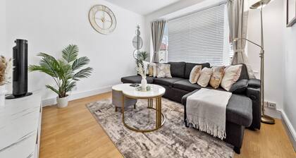 Cozy 3bd, Garden, Free Parking, M25,bluewater