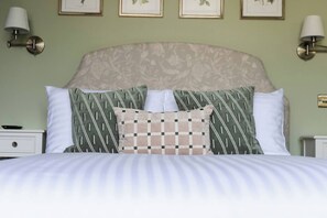Desk, iron/ironing board, travel cot, WiFi - Boutique Double Room with Fell Views | Olive House (Ambleside)