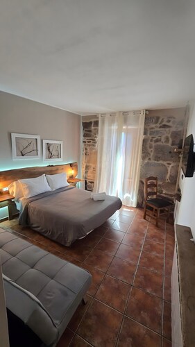 Room 'Habitación Doble Deluxe Cuarzo' with Mountain View, Shared Terrace and Wi-Fi