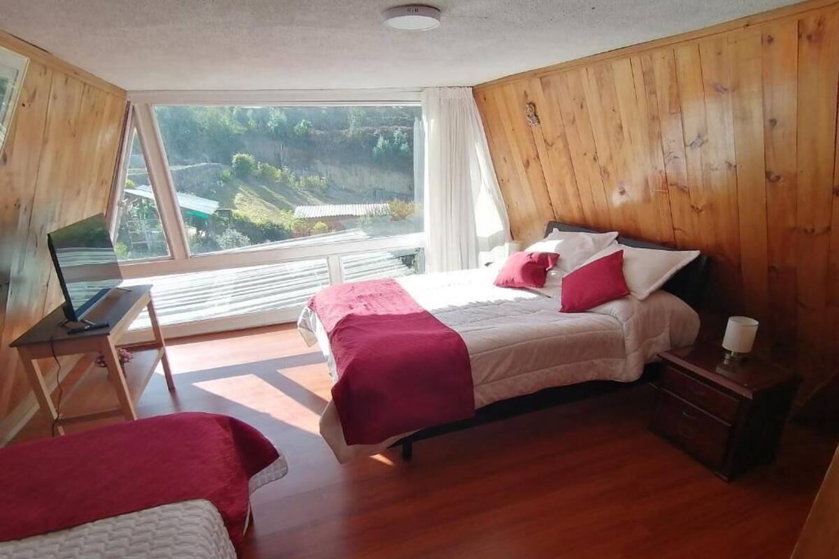 Twin Room, Mountain View | Soundproofing, iron/ironing board (on request), WiFi (free)