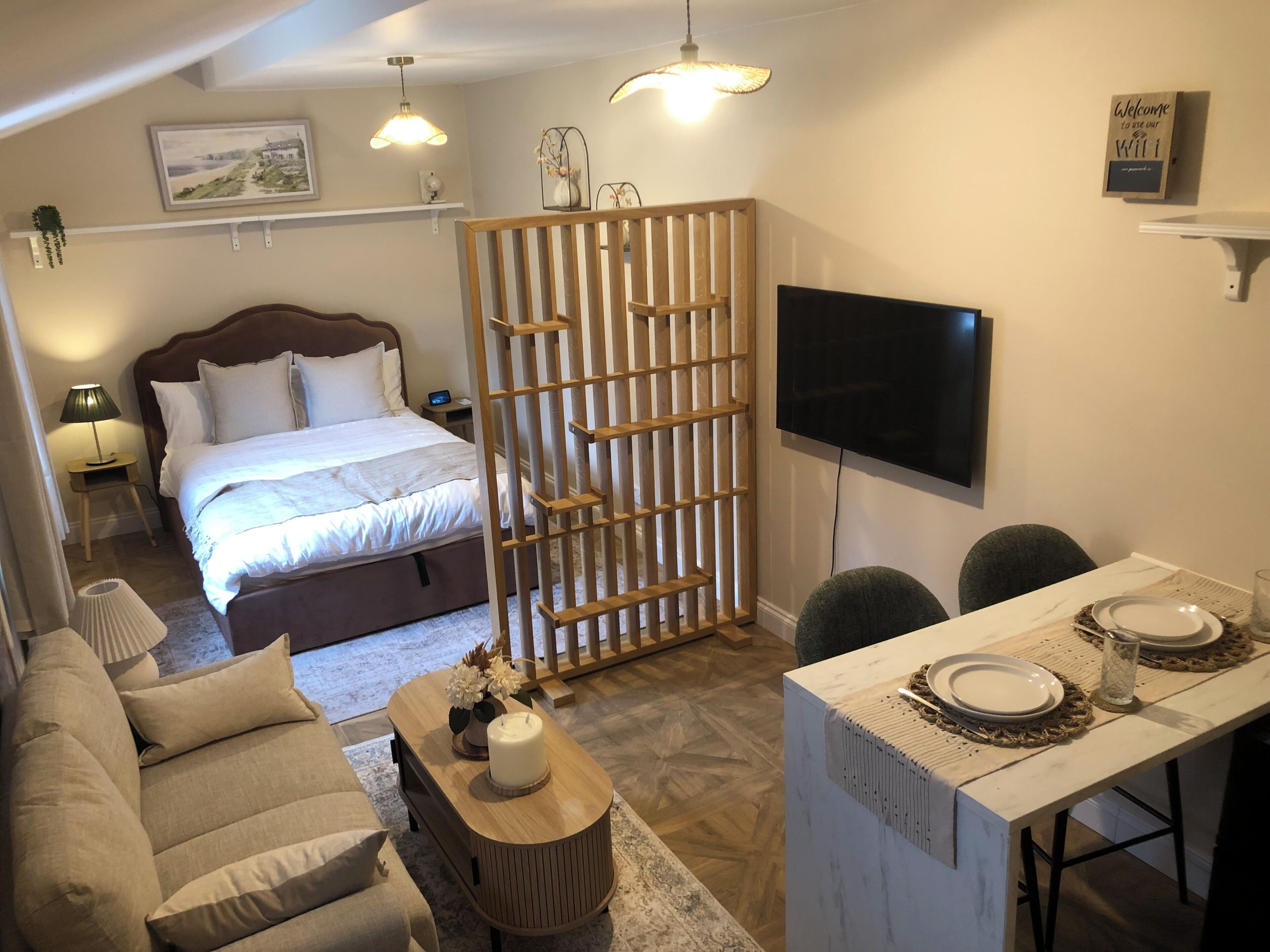 1 bedroom, iron/ironing board, WiFi, bed sheets