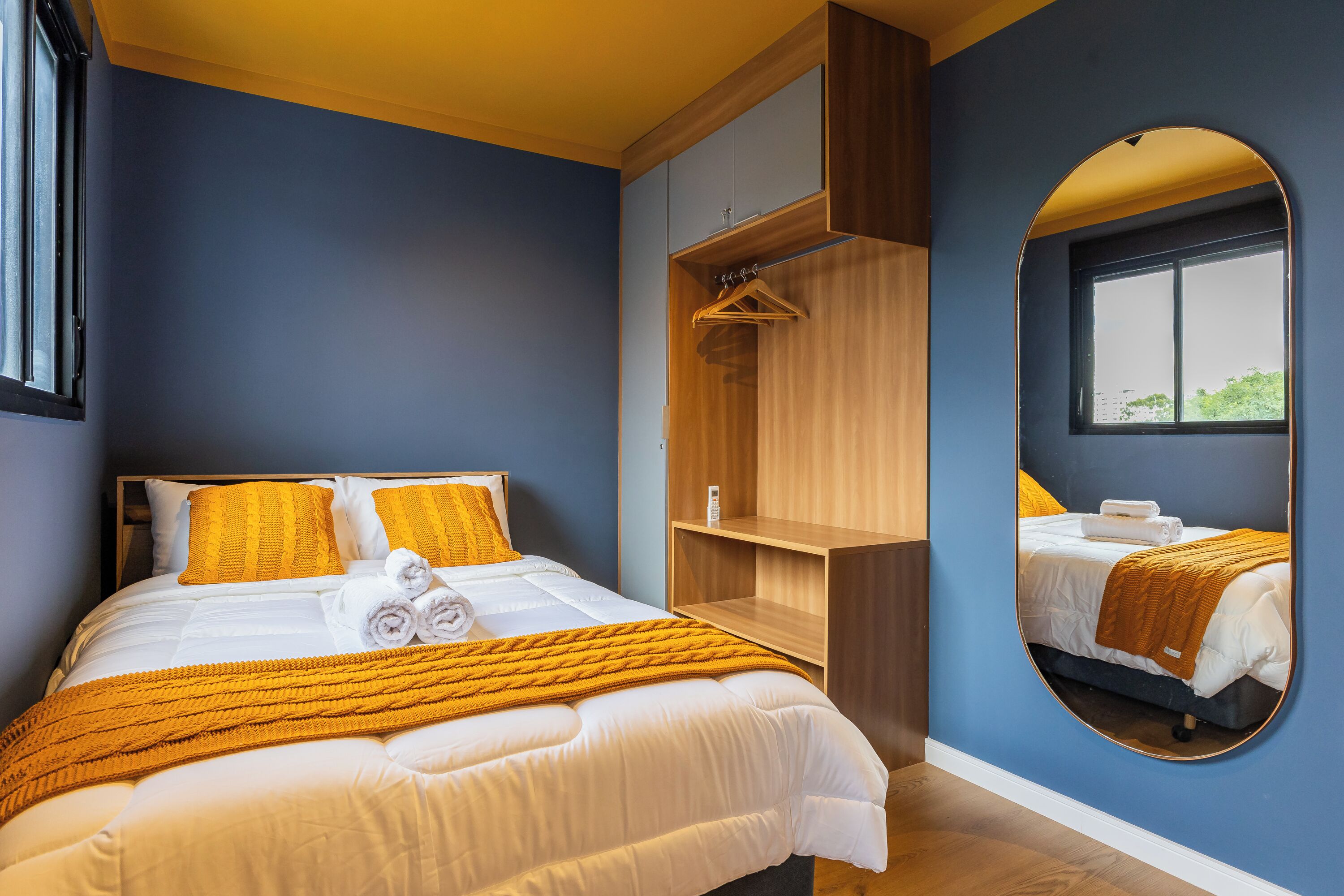 Exclusive Apartment, 1 Double Bed with Sofa bed, Balcony, City View | Iron/ironing board, WiFi (free)