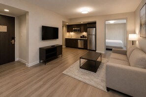 Living area - Polished 2BR Downtown Suite Near Waterfront & Events (Toronto)