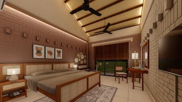 Deluxe Double Room, Balcony, Garden View | Desk, laptop workspace, WiFi (free)