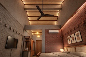 Deluxe Double Room, Balcony, Garden View | Desk, laptop workspace, WiFi (free)