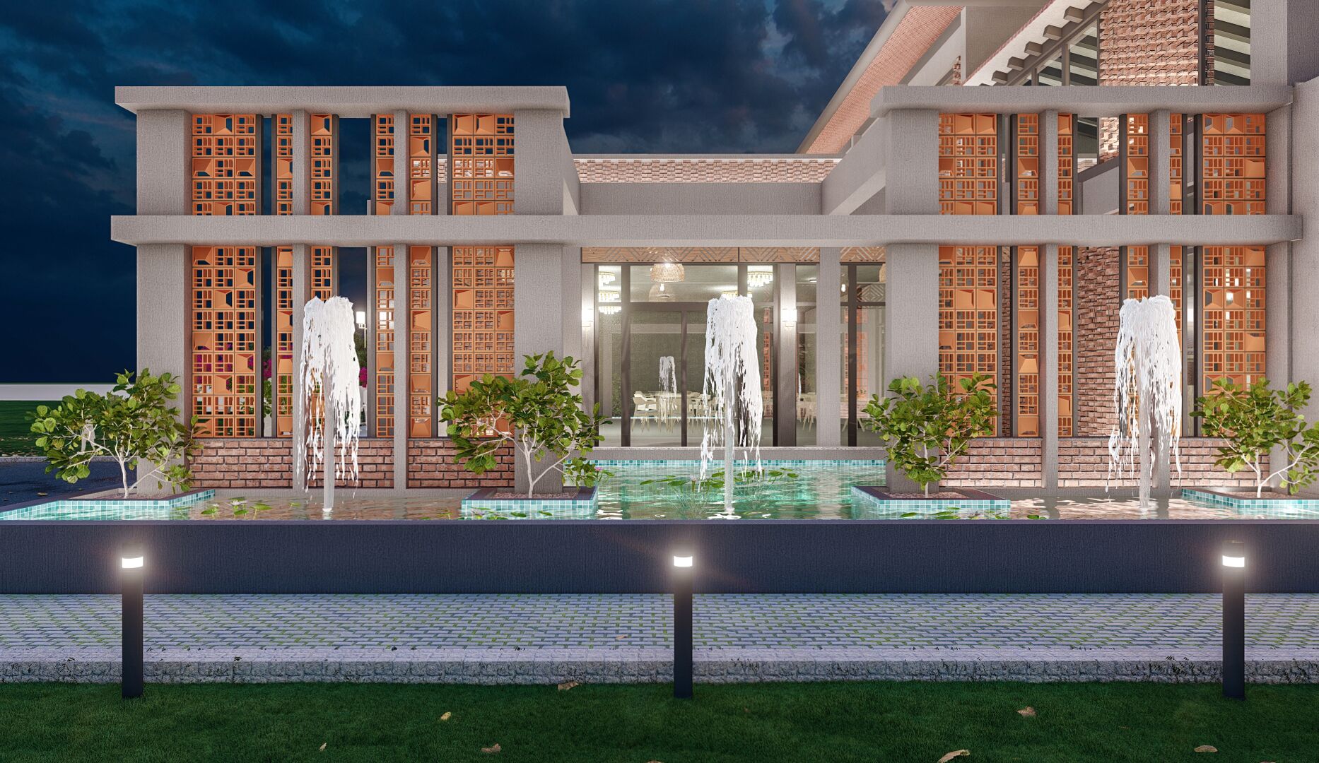 Outdoor pool