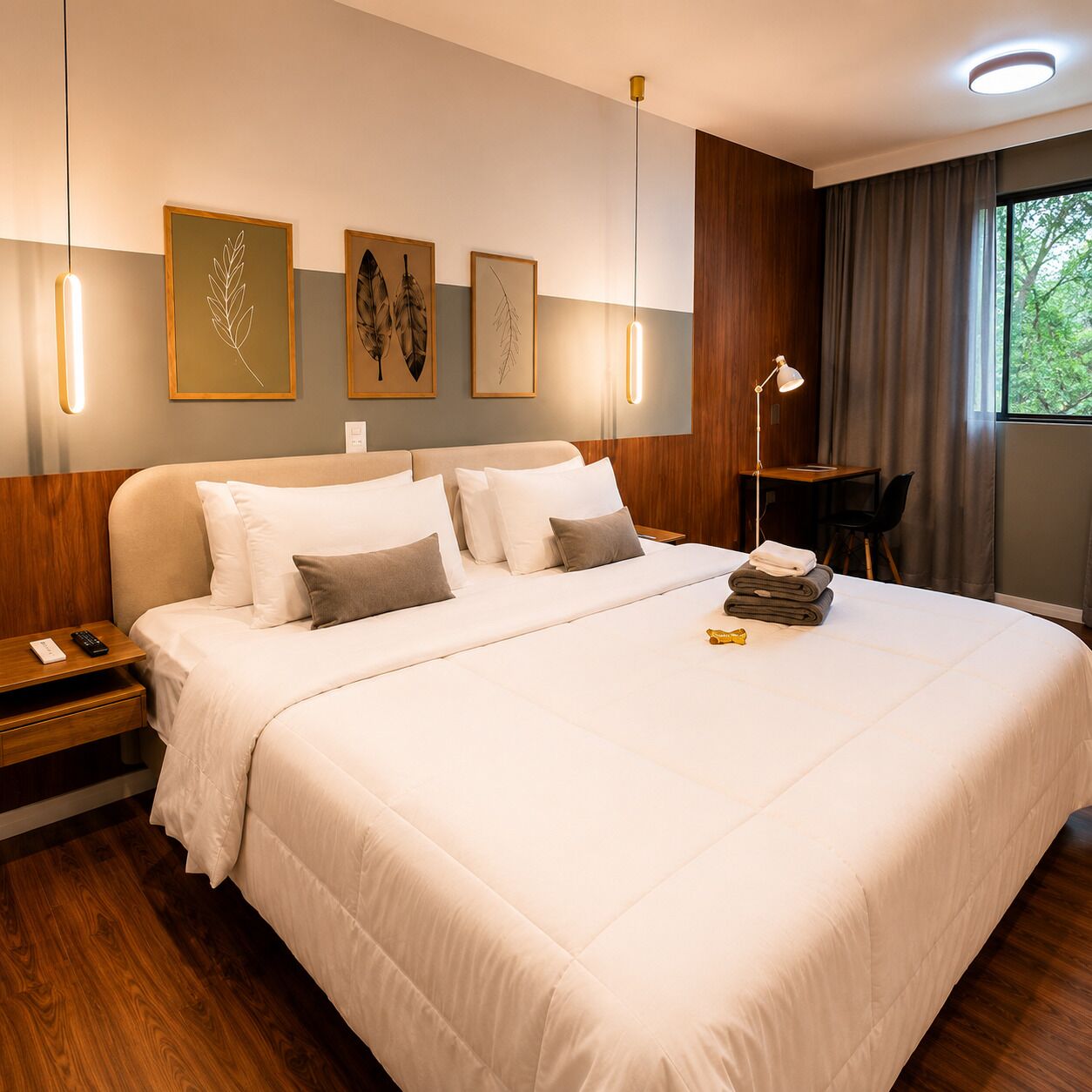 Deluxe Apartment, City View | WiFi (free)