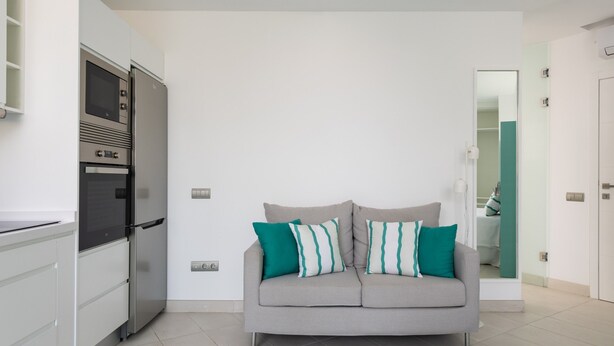 Living room - Apartment in Las Palmas Near Canteras (Las Palmas de Gran Canaria)