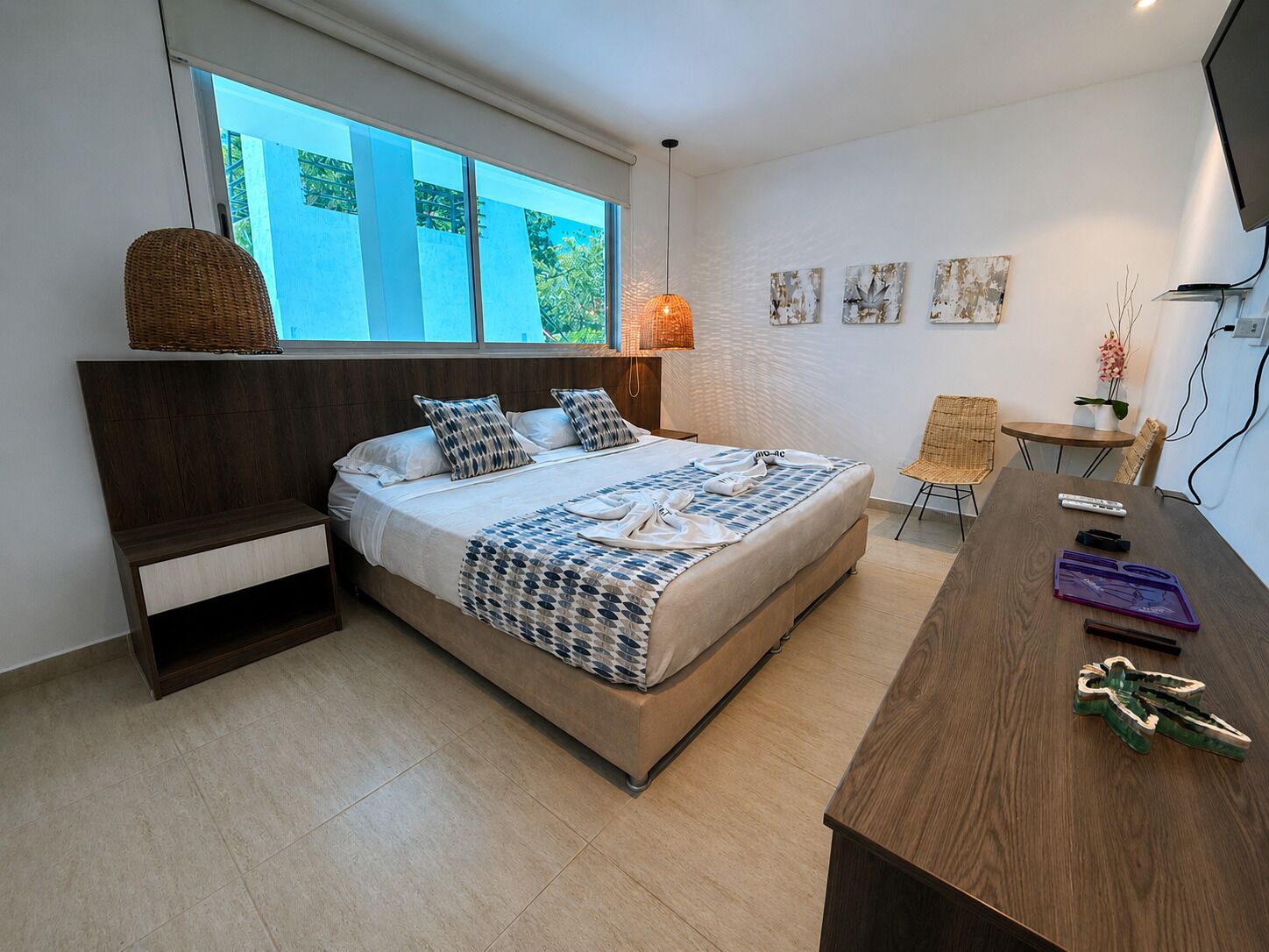 Superior Double Room, Garden View | Pemandangan dari bilik