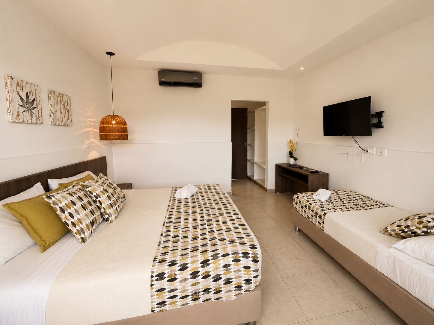 Superior Triple Room, Balcony, Garden View | Premium bedding, WiFi (free), individually decorated