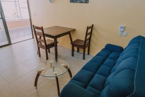Interior - Cozy Poolside Retreat| AC, WiFi & Near Beach (Playa Agua Blanca)