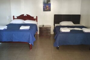 Desk, iron/ironing board, WiFi, bed sheets - Cozy Poolside Retreat| AC, WiFi & Near Beach (Playa Agua Blanca)